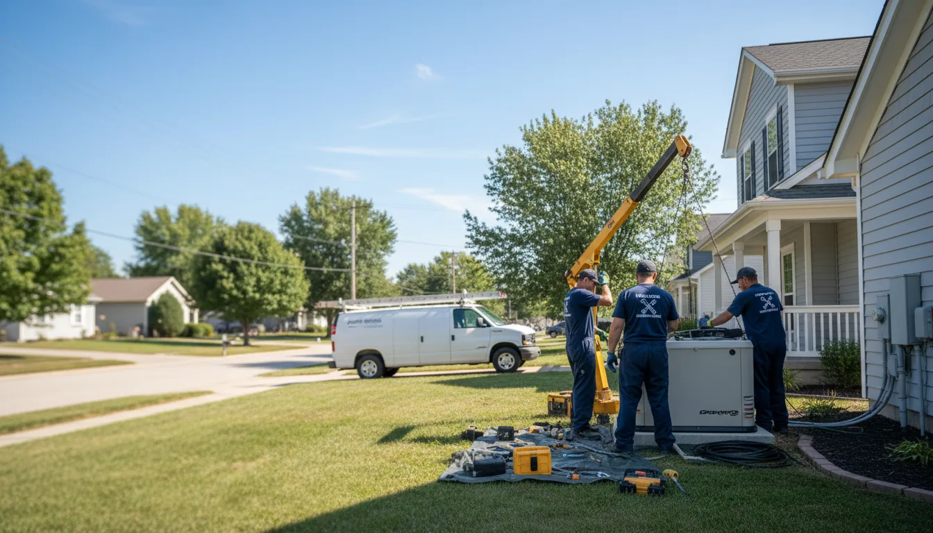 Generator Installation in Moulton, TX near me